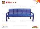 Perforated Garden Bench