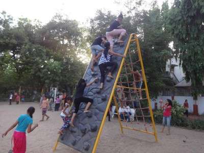 Climbing rock